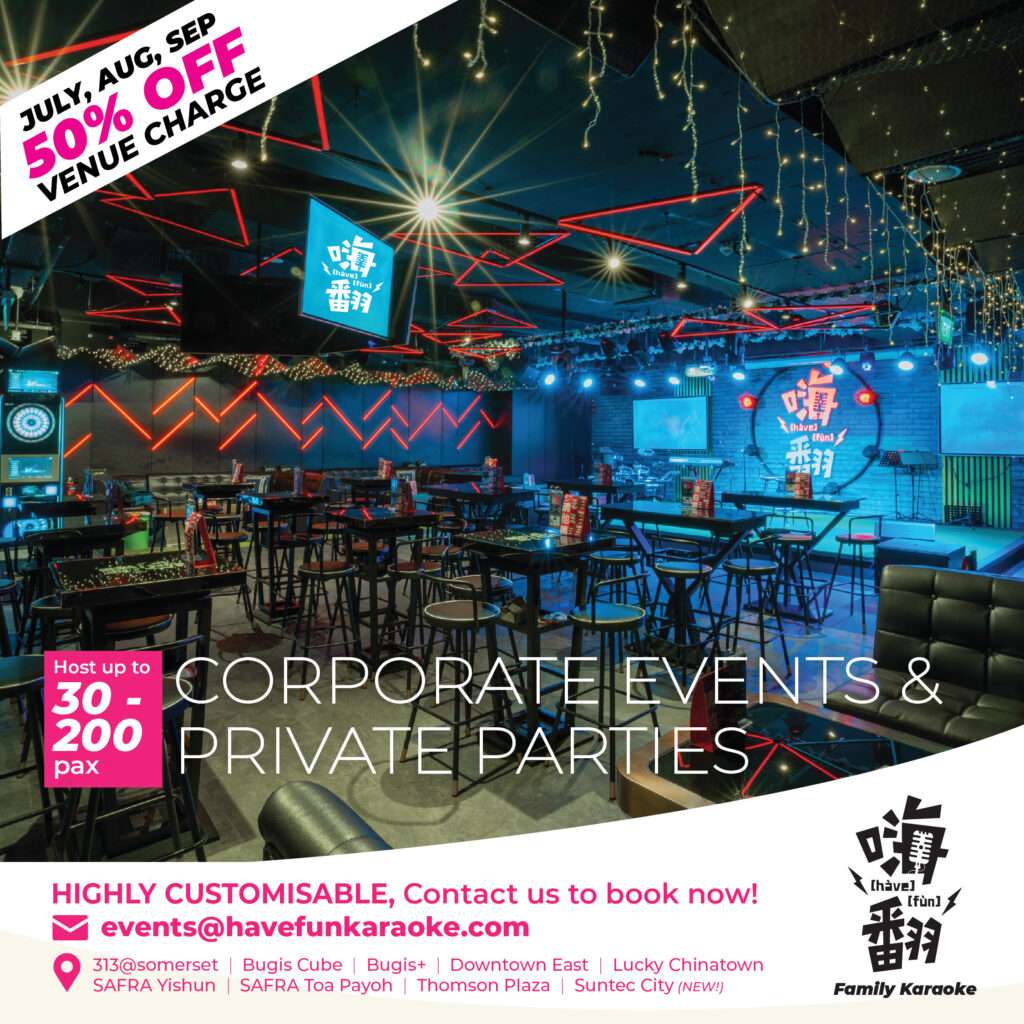 corporate events and private parties with karaoke